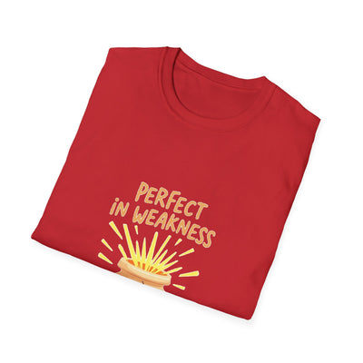 Perfect In Weakness T-Shirt - Soft Unisex Tee