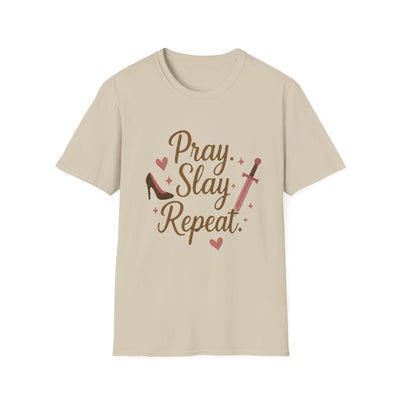 Pray Slay Repeat T-Shirt - Soft Women's Tee
