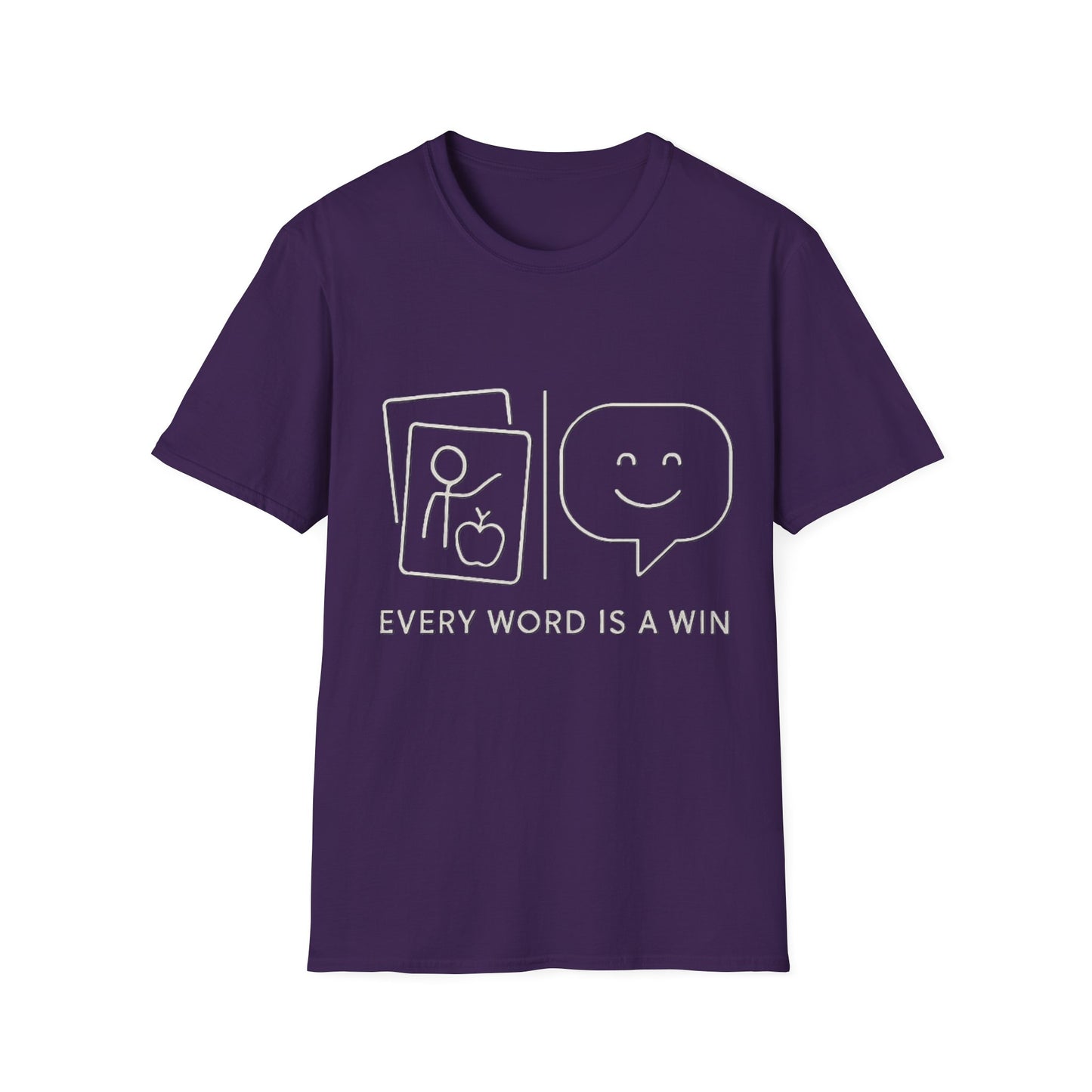 Every Word Is a Win – Autism Communication Progress T-Shirt