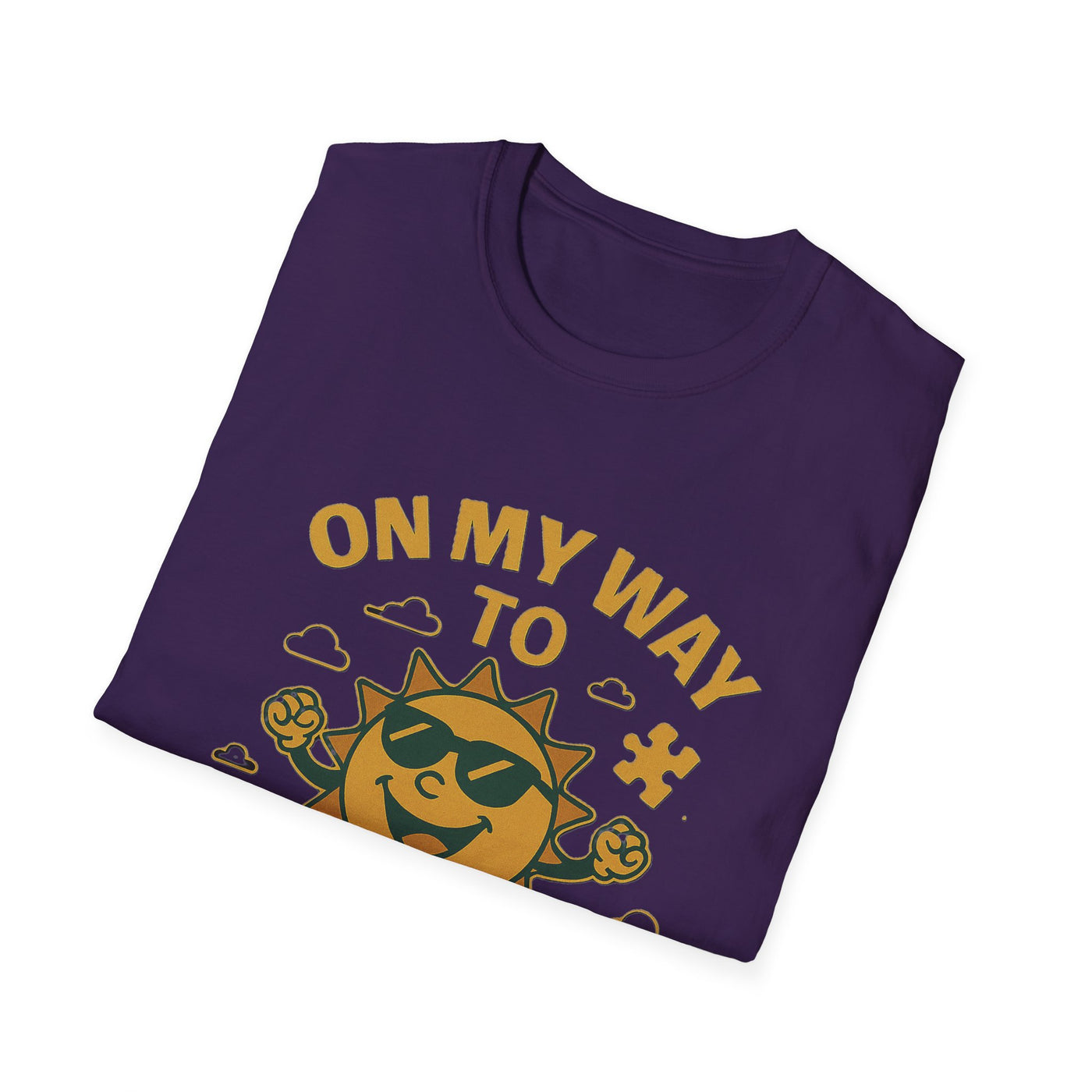 On My Way To Shine Bright T-Shirt - Soft Unisex Tee
