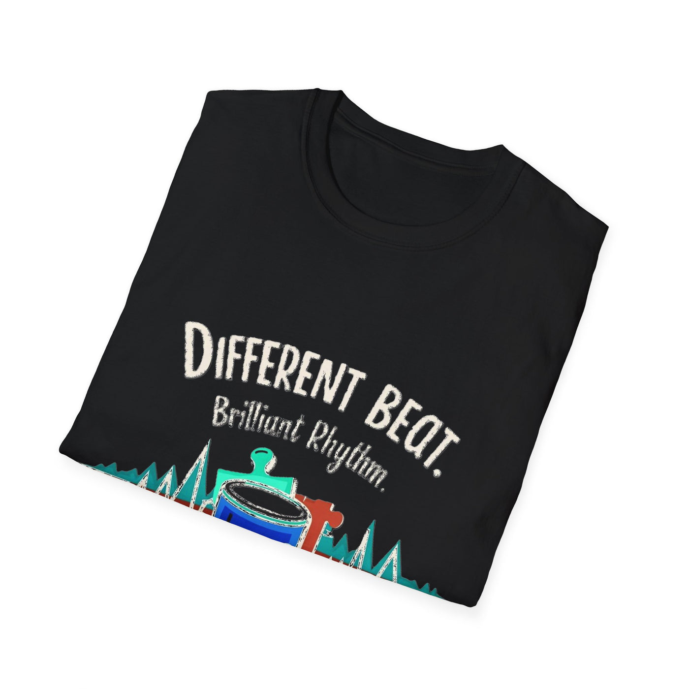 Different Beat, Brilliant Rythm T-Shirt - Soft Unisex Tee