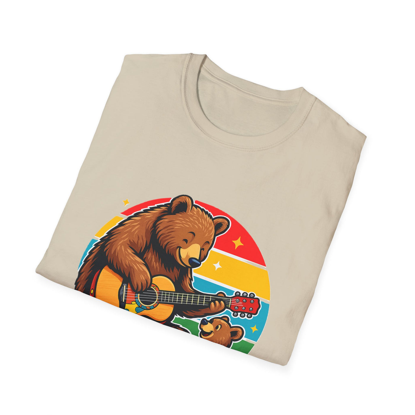 Papa Bear T-Shirt - Soft CasualTee