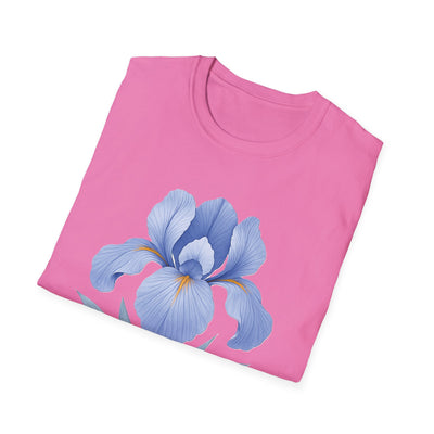 Iris Bloom T-Shirt - Soft Unisex Tee