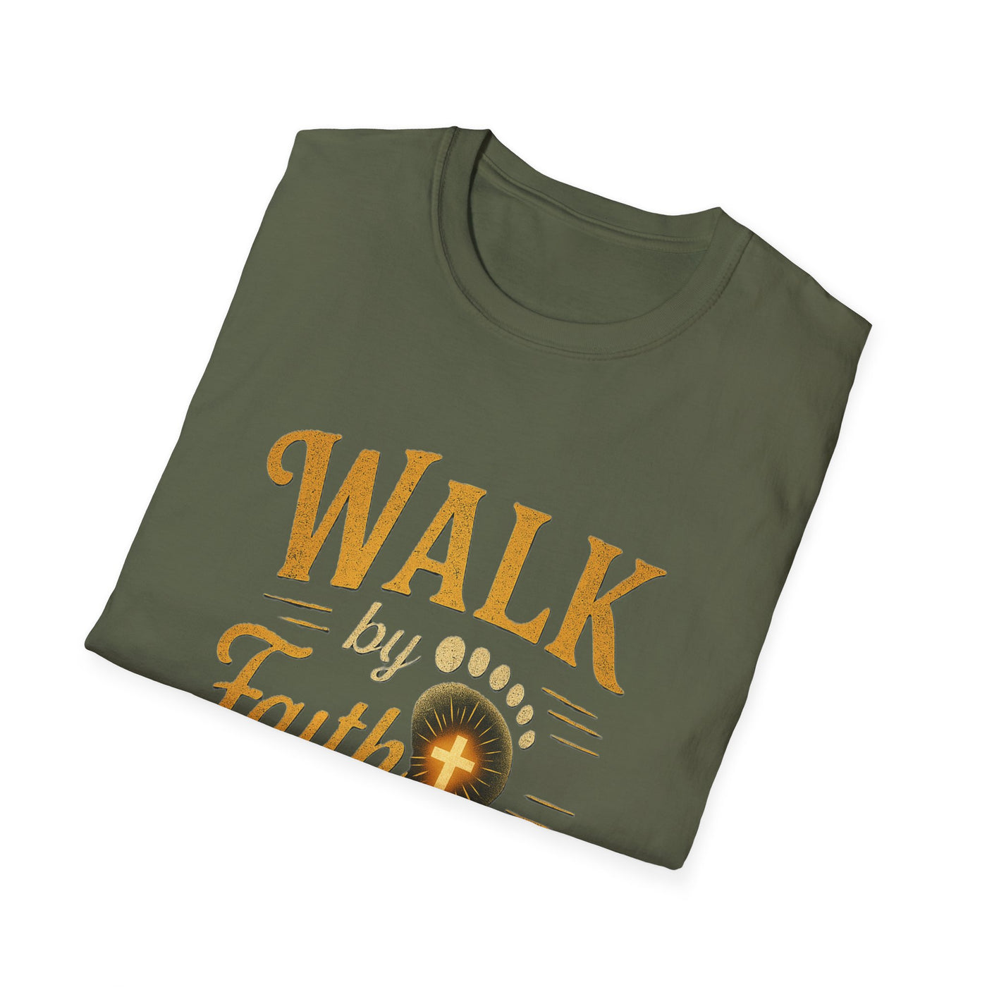 Walk by Faith not by  Sight T-Shirt - Soft Unisex Tee