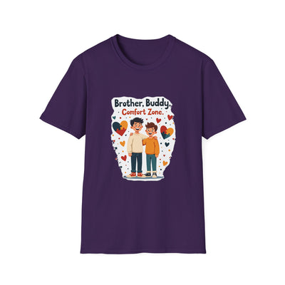 Brother, Buddy, Comfort Zone T-Shirt - Soft Casual Tee