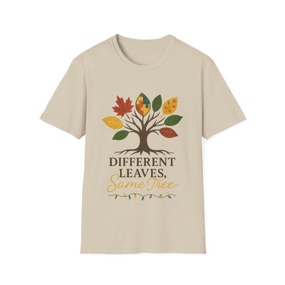 Different Leaves Same Tree T-Shirt - Soft Unisex Tee