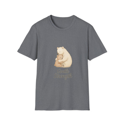 Gentle Strength Bear T-Shirt - Soft Unisex Tee, Comfort Wear