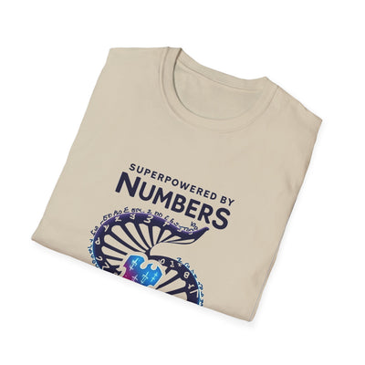 Superpowered By Numbers T-Shirt - Soft Unisex Tee