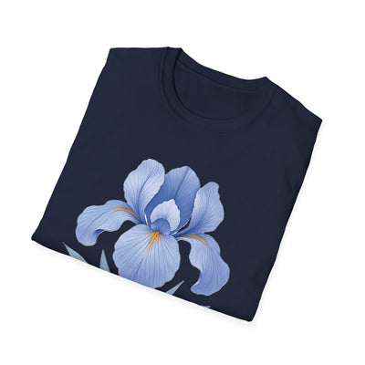 Iris Bloom T-Shirt - Soft Unisex Tee