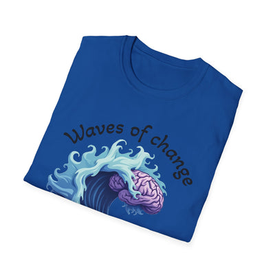 Waves of Change T-Shirt - Soft Unisex Tee