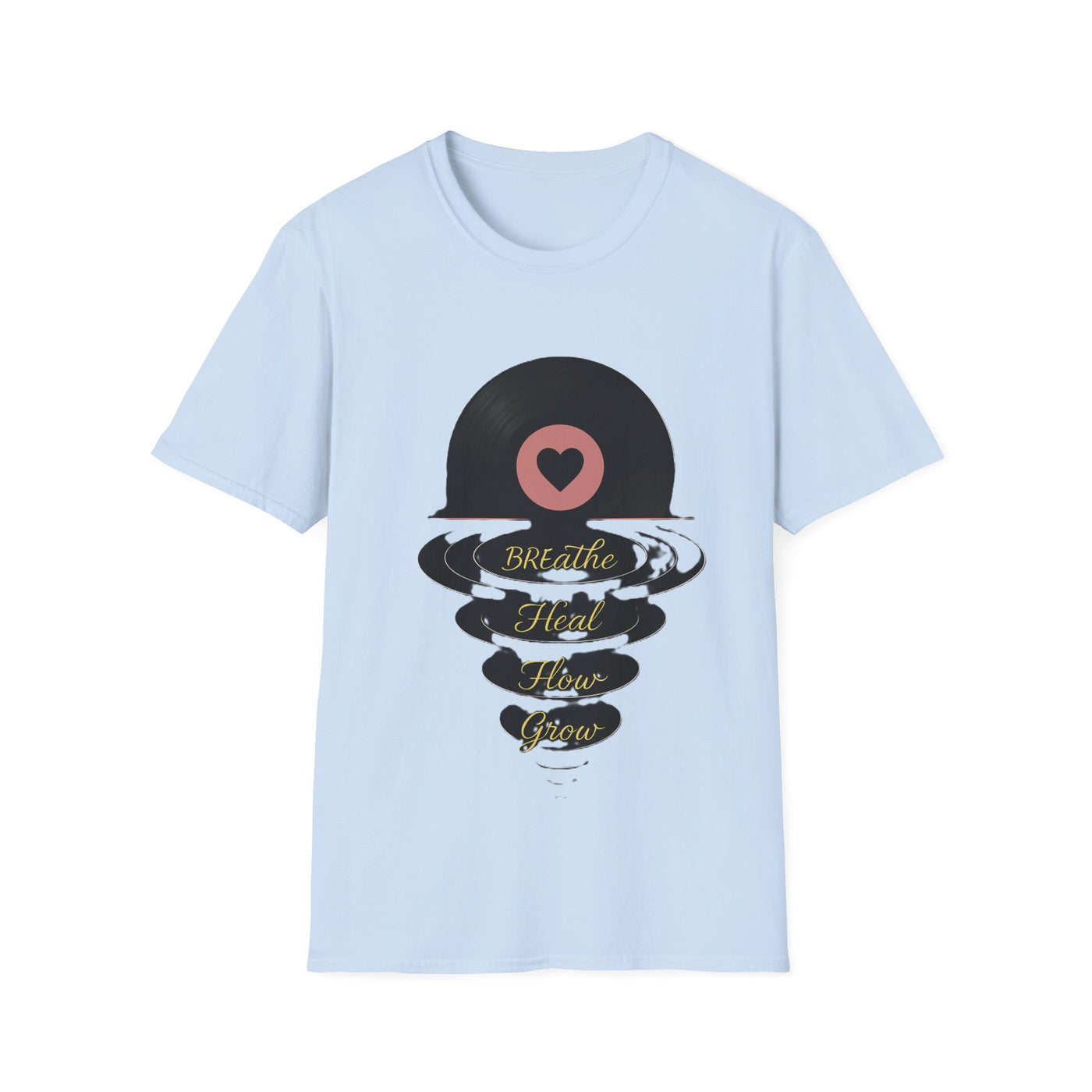 Breath, Heal, Flow, Grow T-Shirt - Soft Unisex Tee