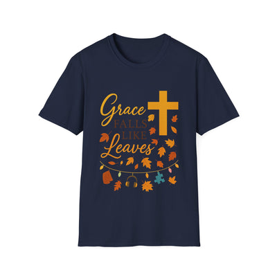 Grace Falls Like Leaves T-Shirt - Soft Unisex Tee