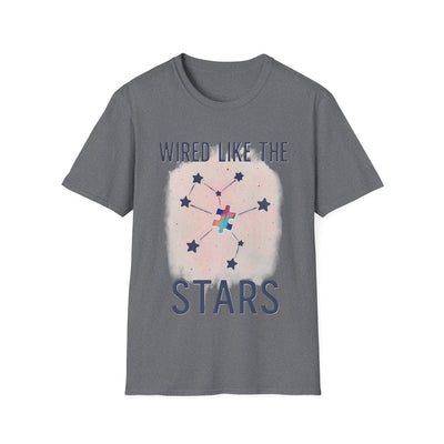 Wired Like The Stars T-Shirt - Soft Unisex Tee