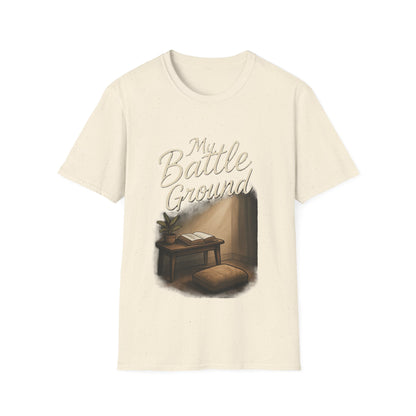 My Battle Ground Shirt – Inspirational Design for Strength and Faith