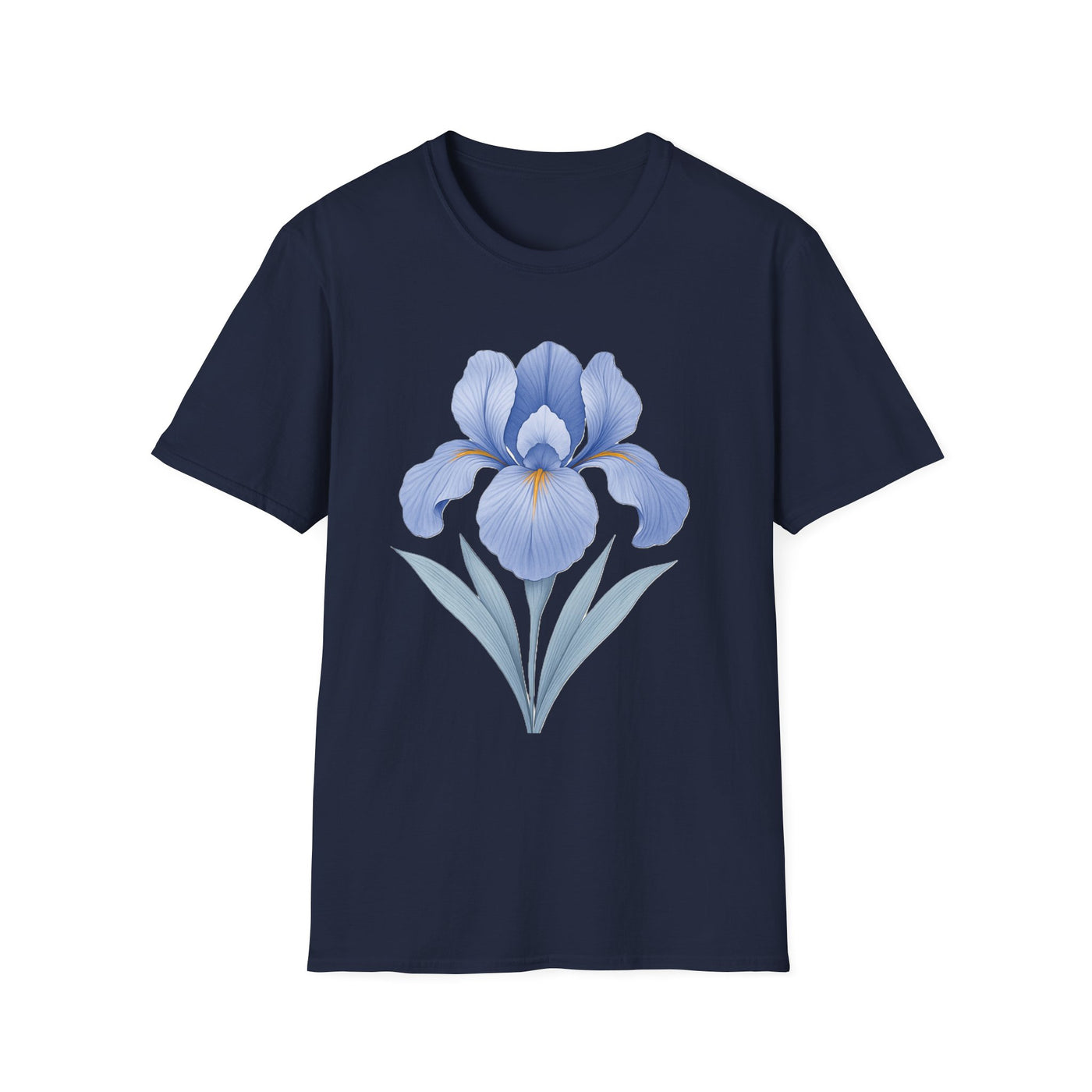 Iris Bloom T-Shirt - Soft Unisex Tee