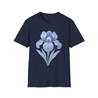 Iris Bloom T-Shirt - Soft Unisex Tee