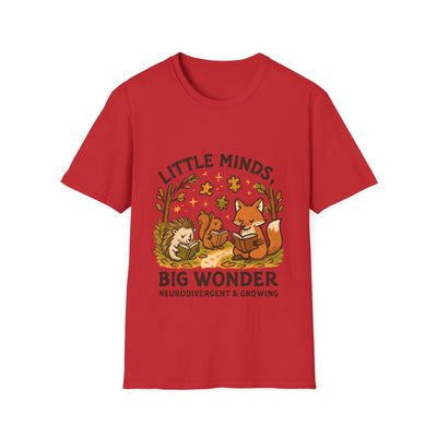Little Minds, Big Wonders, Neurodivergent T-Shirt - Soft Unisex Tee