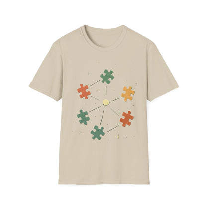 Puzzle Pieces of Unity Shirt – Autism Awareness & Inclusion T-Shirt | Celebrating Neurodiversity