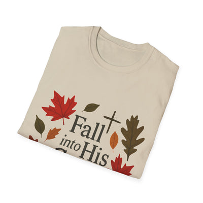 Fall Into His Grace T-Shirt - Soft Unisex Tee