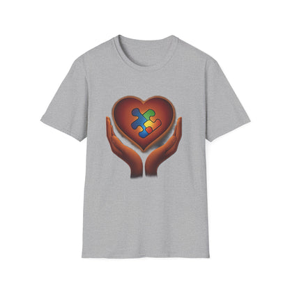 Puzzle Heart Hands Shirt – Love, Autism Awareness & Support T-shirt