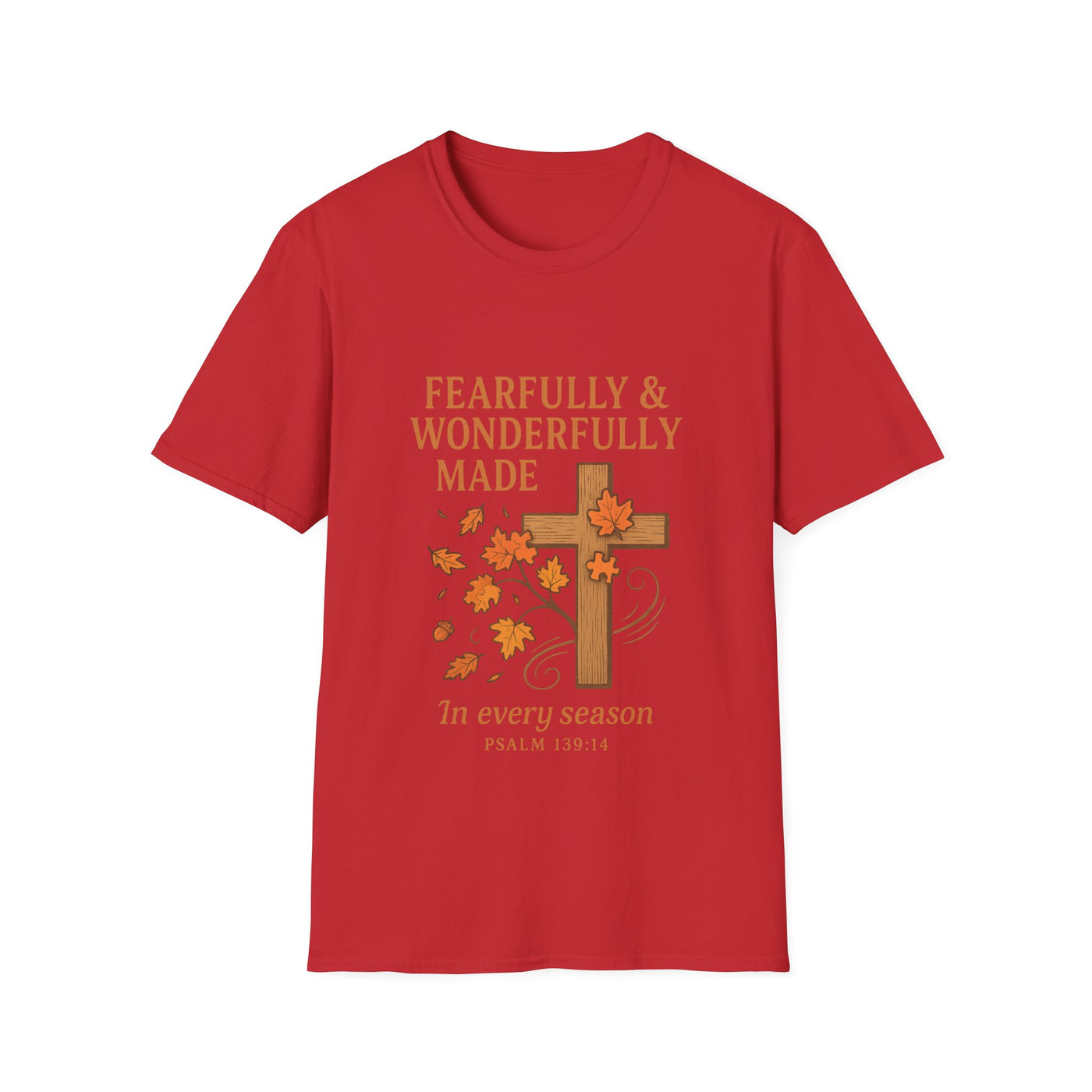 Fearfully And Wonderfully Made T-Shirt - Soft Unisex Tee