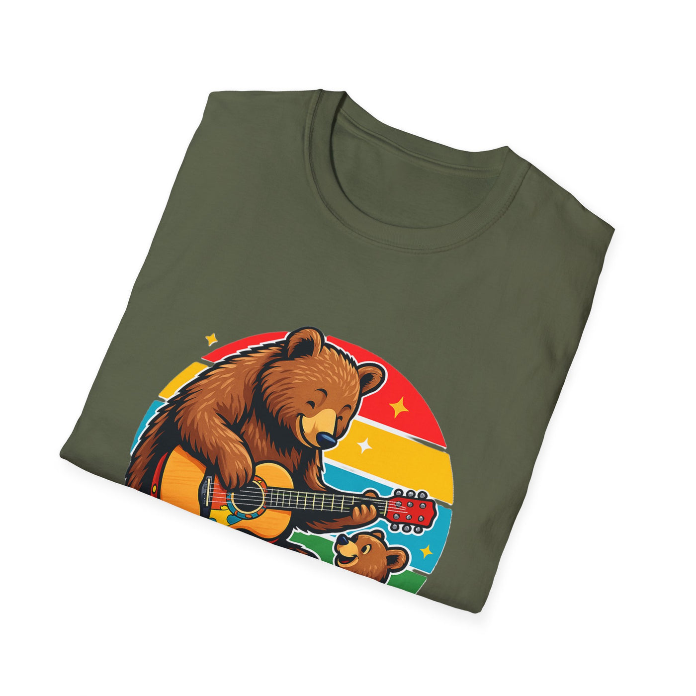 Papa Bear T-Shirt - Soft CasualTee