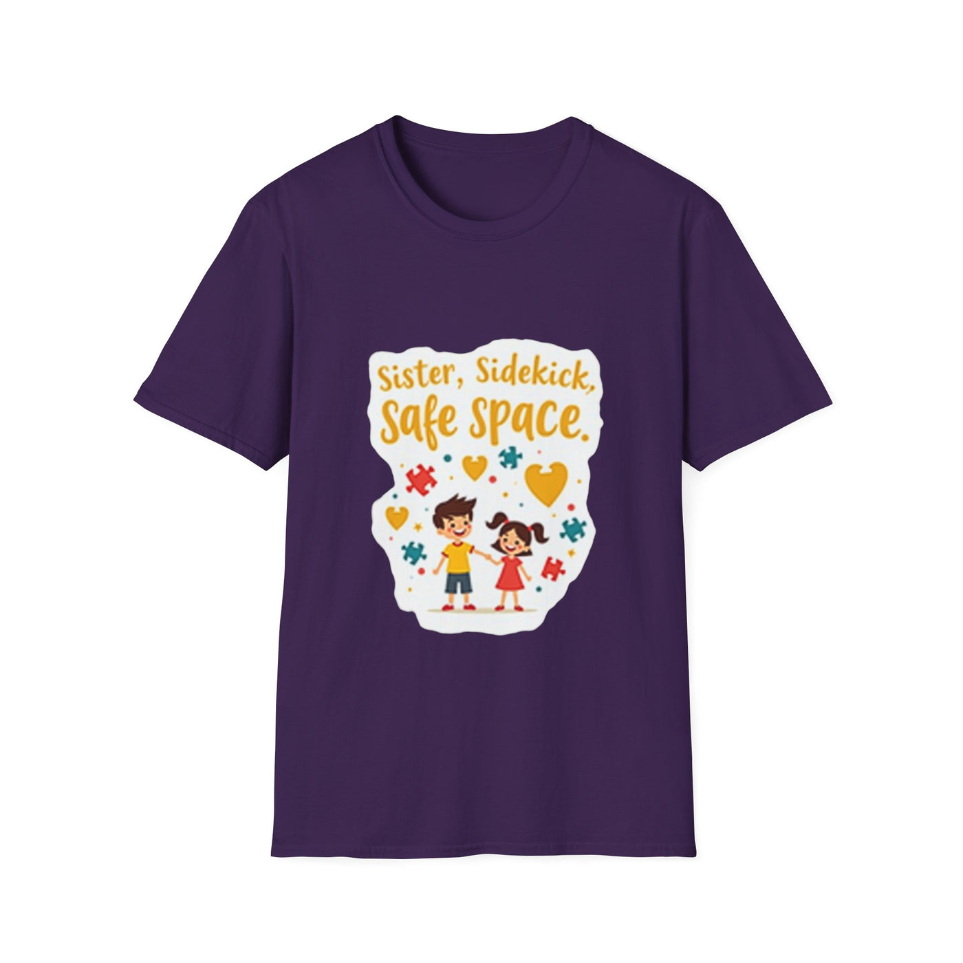 Sister, Sidekick, Safe Space T-Shirt - Soft Ladies Tee