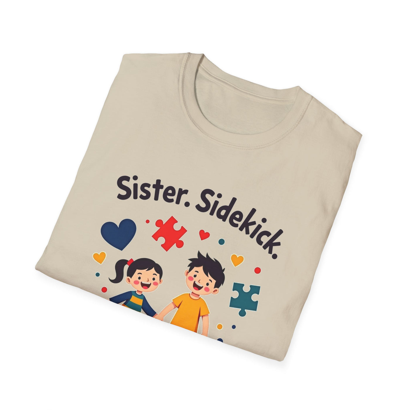 Sister, Sidekick, Safe Space T-Shirt - Soft Ladies Tee