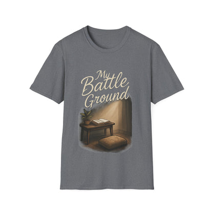 My Battle Ground Shirt – Inspirational Design for Strength and Faith