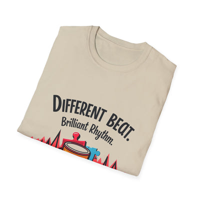 Different Beat, Brilliant Rythm T-Shirt - Soft Unisex Tee