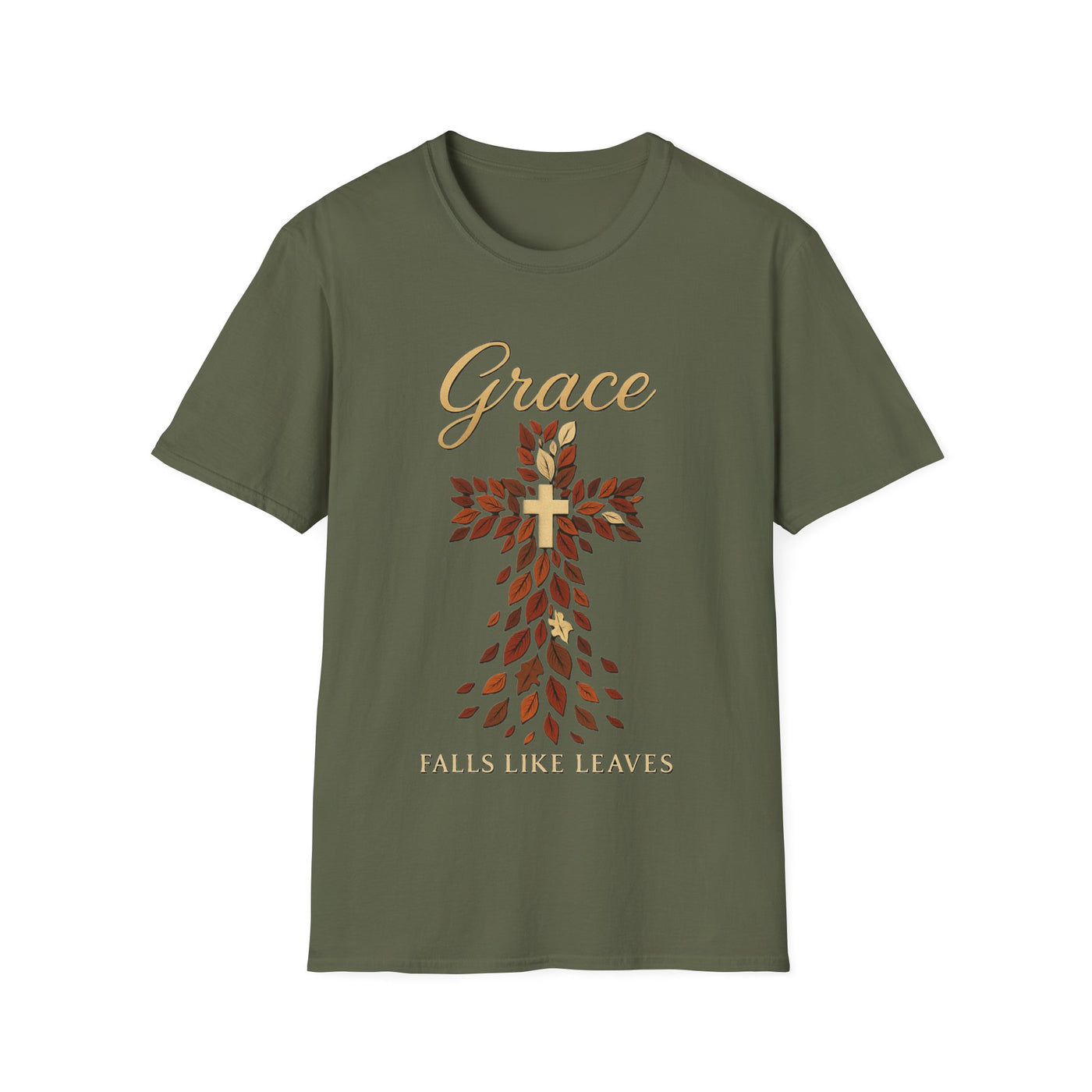 Graceful Autumn T-Shirt - Soft Unisex Tee