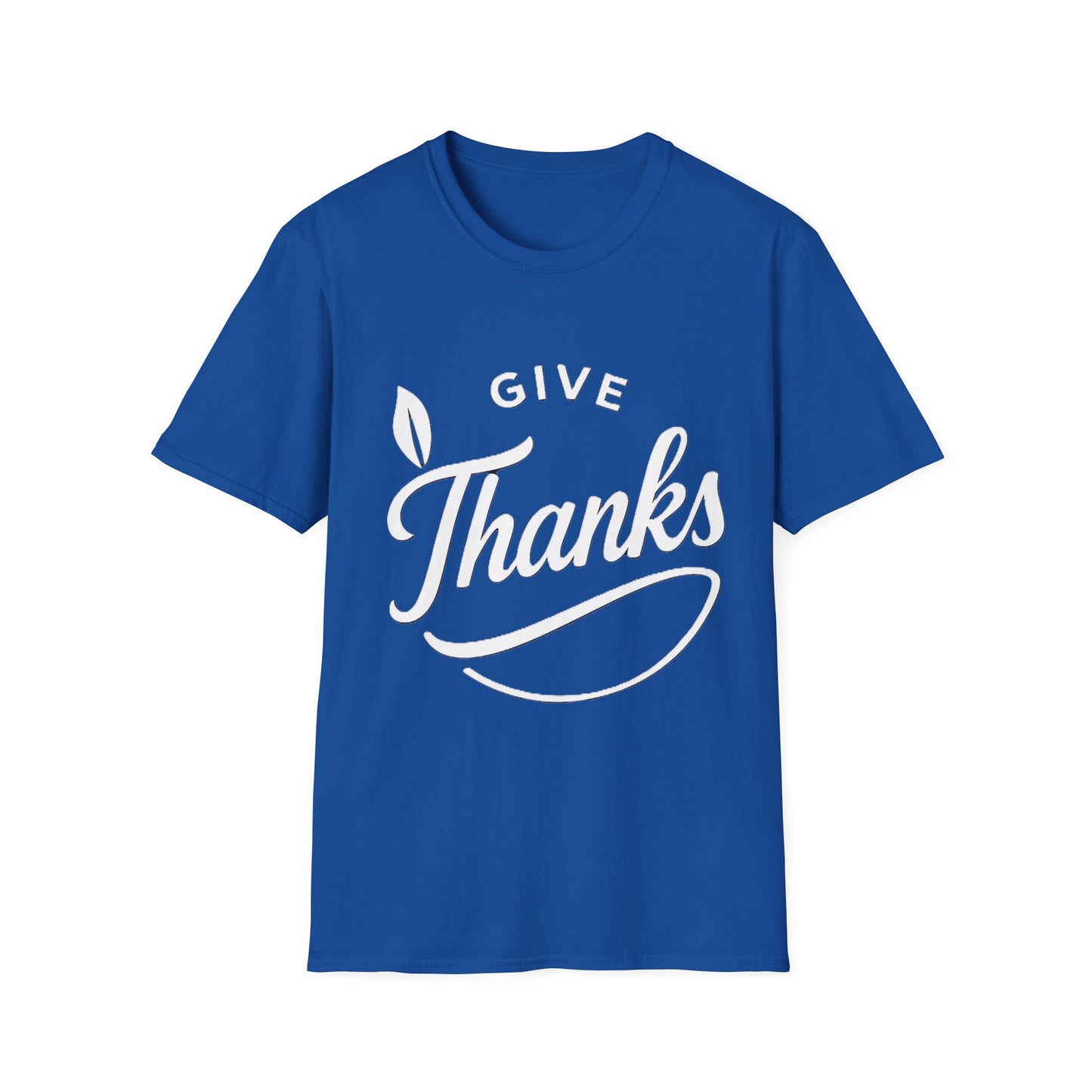 Give Thanks Shirt – Minimalist Thanksgiving Gratitude Graphic T-Shirt