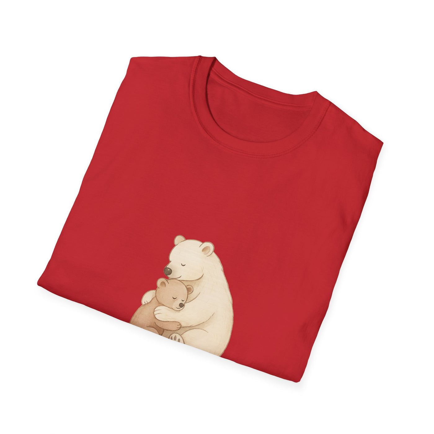 Gentle Strength Bear T-Shirt - Soft Unisex Tee, Comfort Wear