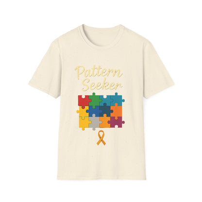 Pattern Seeker Autism Awareness T-Shirt – Neurodiversity Puzzle Piece Tee