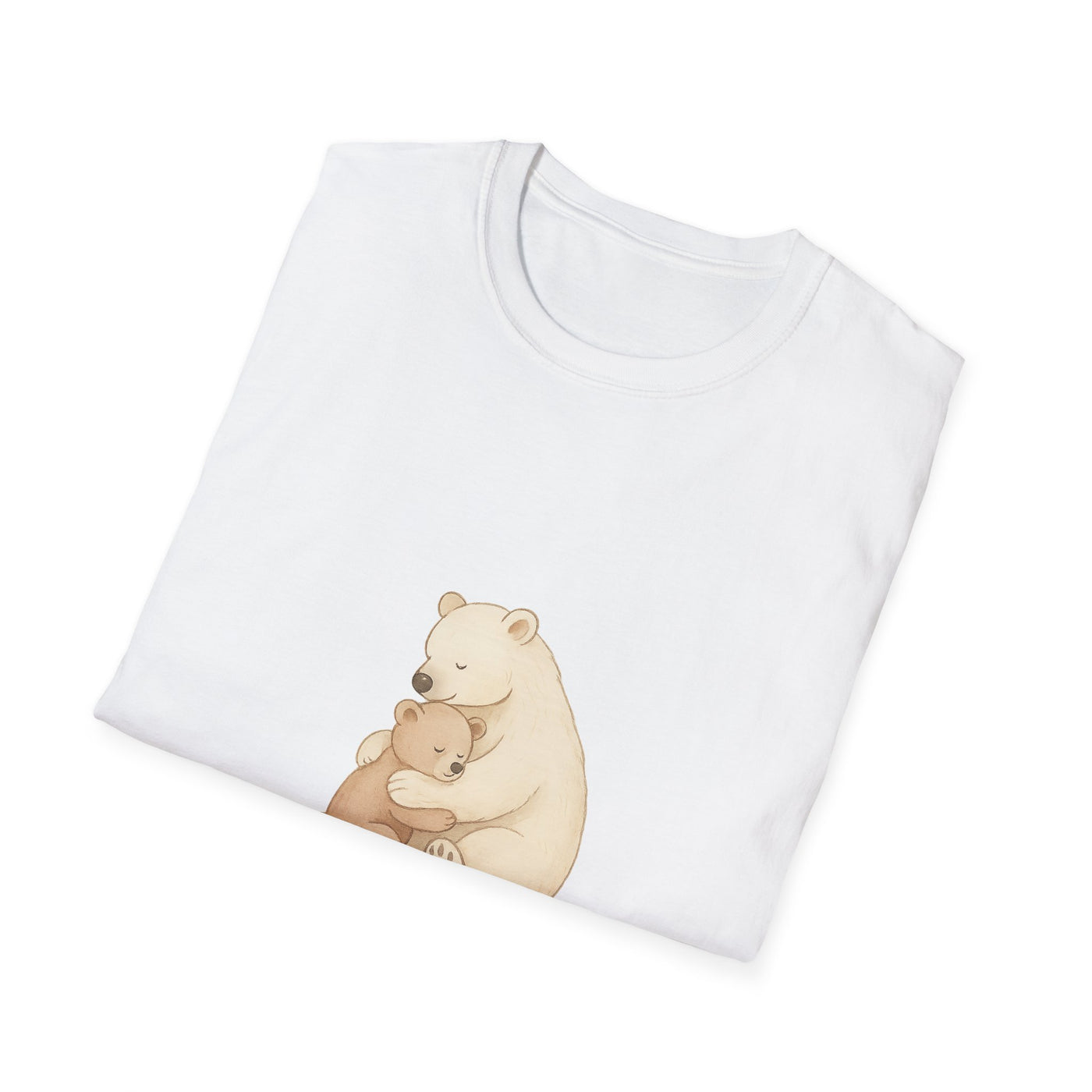 Gentle Strength Bear T-Shirt - Soft Unisex Tee, Comfort Wear