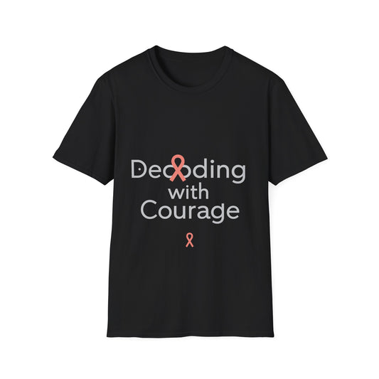 Decoding with Courage Dyslexia Awareness T-Shirt - Soft Unisex Tee
