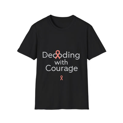 Decoding with Courage Dyslexia Awareness T-Shirt - Soft Unisex Tee