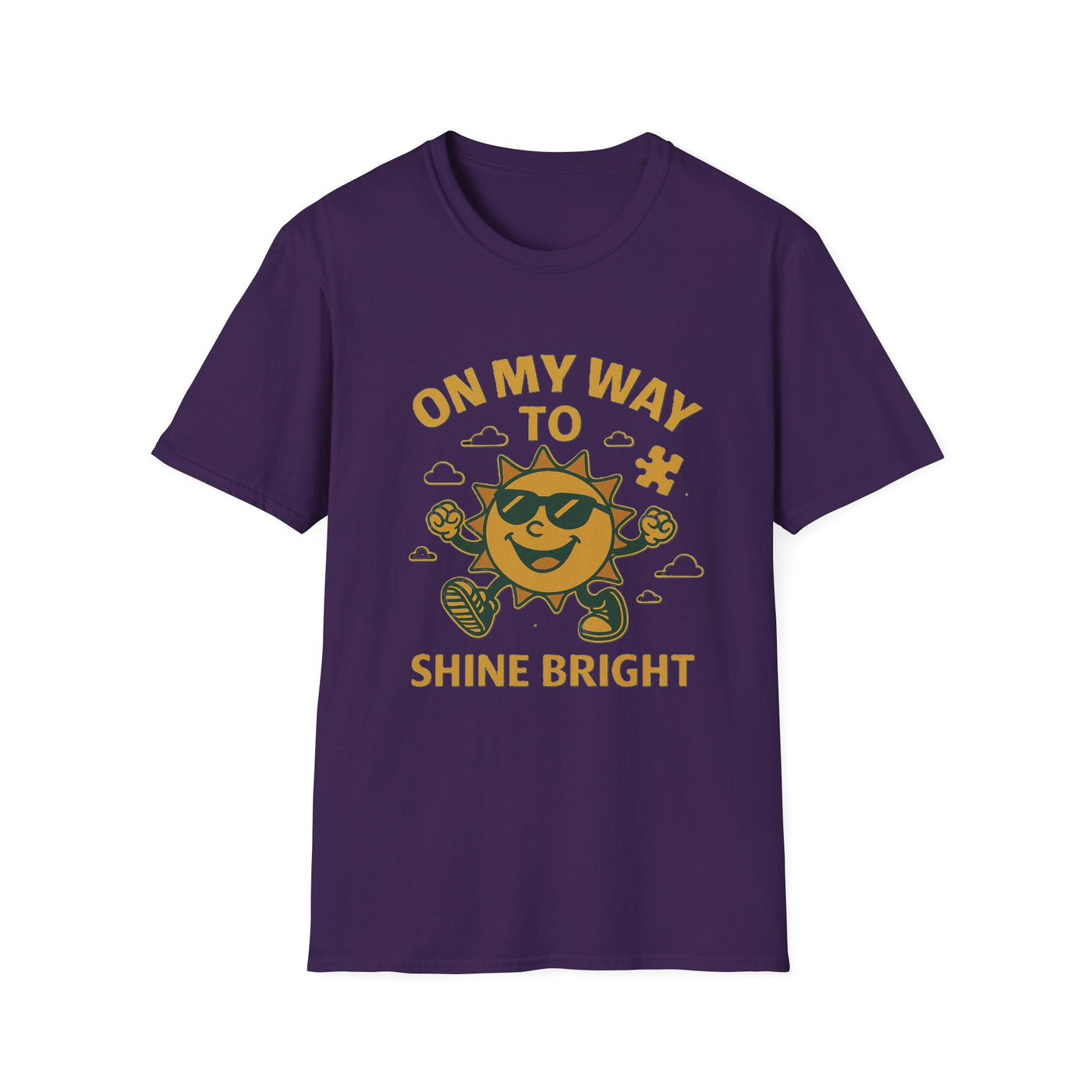 On My Way To Shine Bright T-Shirt - Soft Unisex Tee