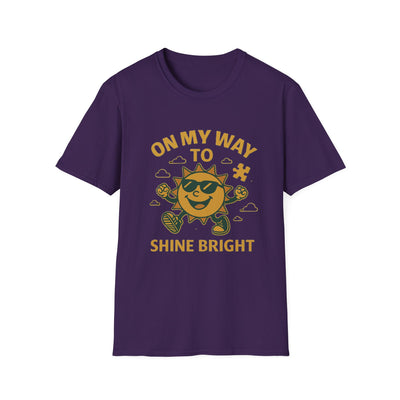 On My Way To Shine Bright T-Shirt - Soft Unisex Tee