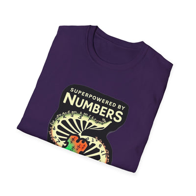 Superpowered By Numbers T-Shirt - Soft Unisex Tee