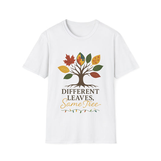 Different Leaves Same Tree T-Shirt - Soft Unisex Tee