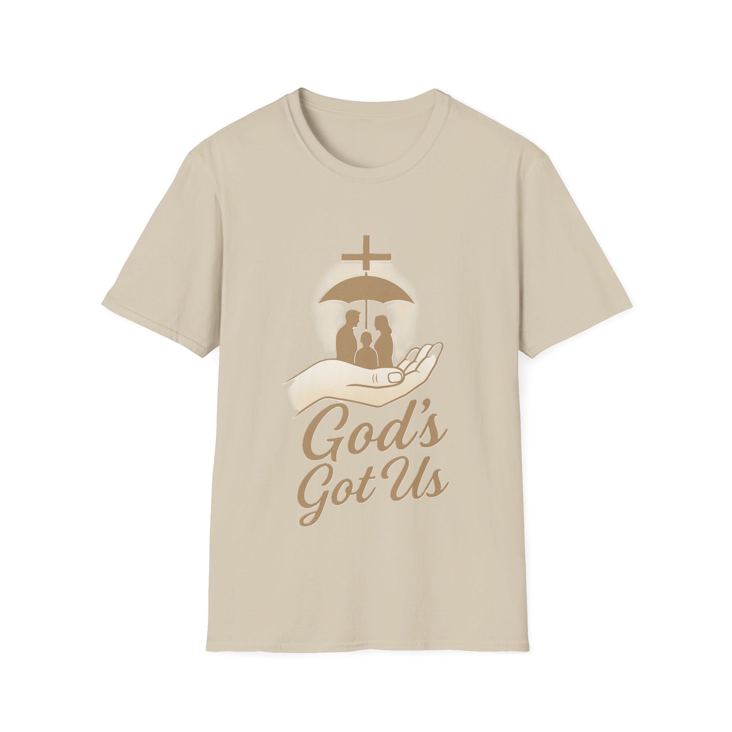 God’s Got Us Christian T-Shirt – Faith Family Protection Cross Shirt
