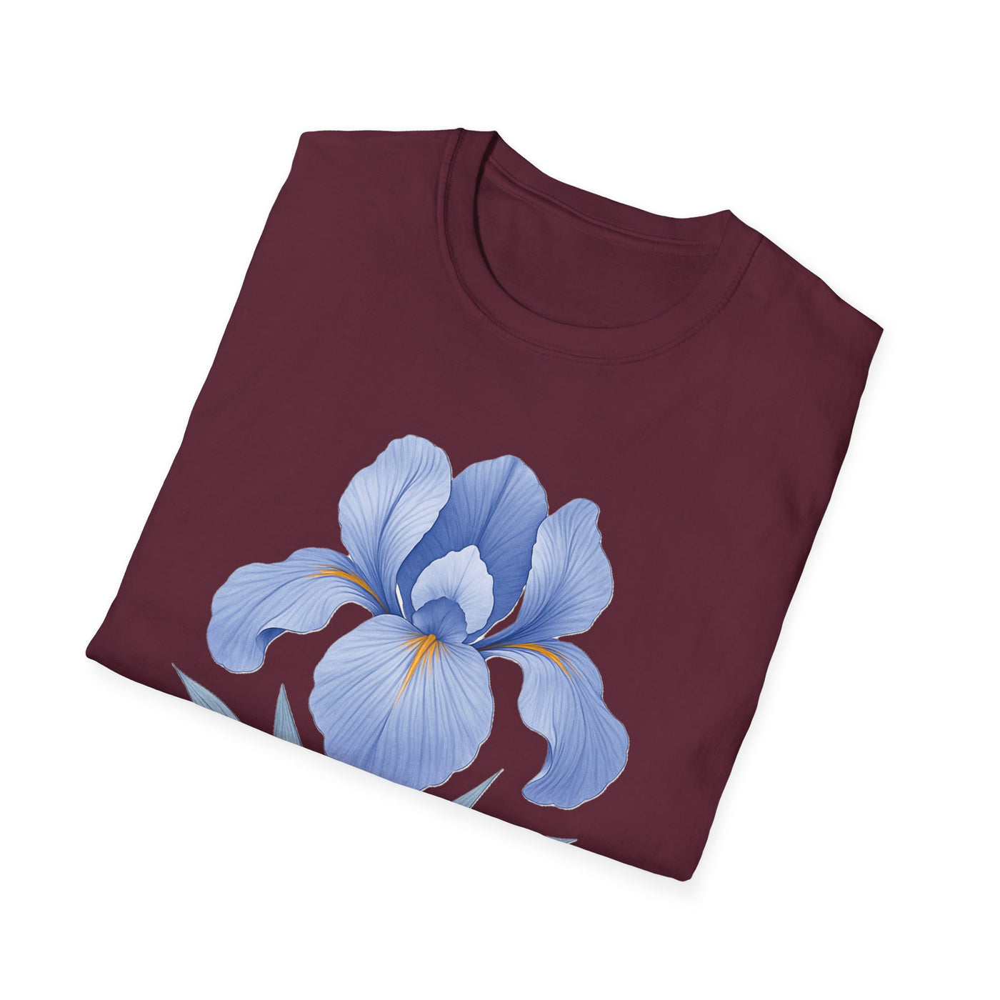 Iris Bloom T-Shirt - Soft Unisex Tee