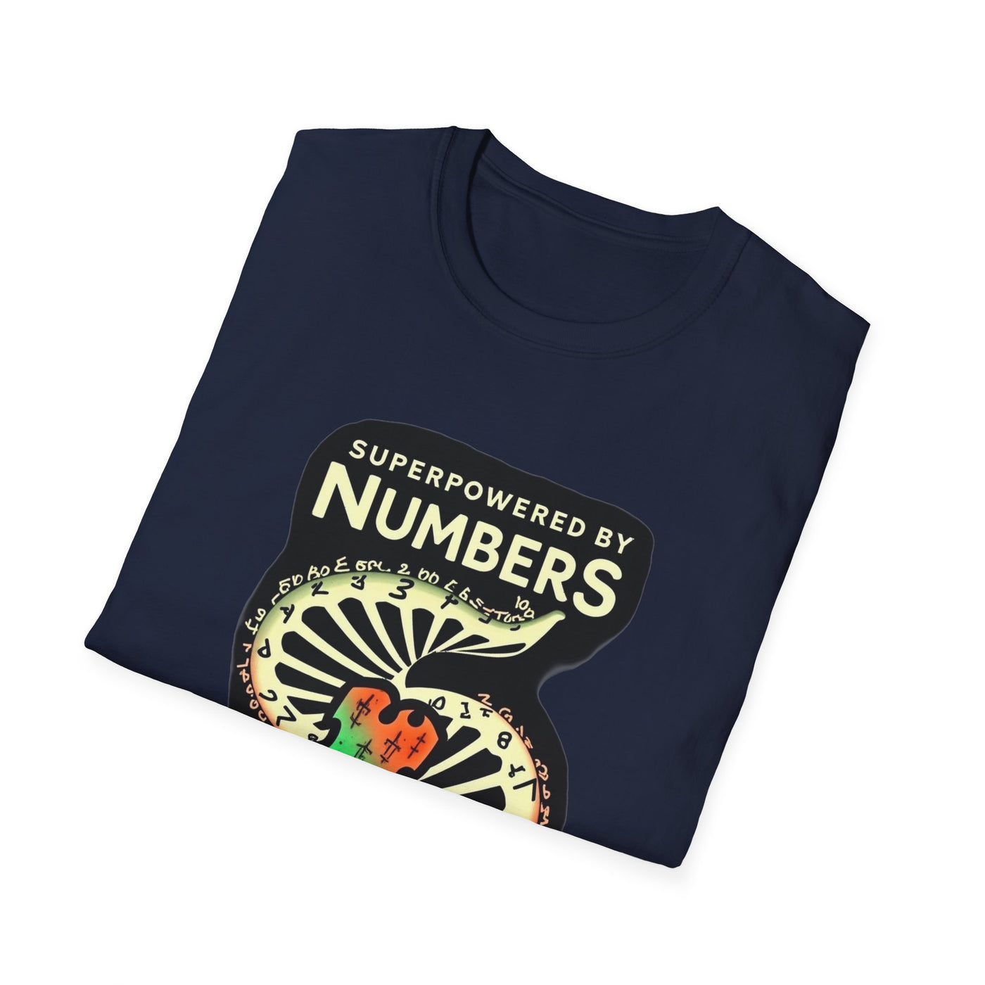 Superpowered By Numbers T-Shirt - Soft Unisex Tee