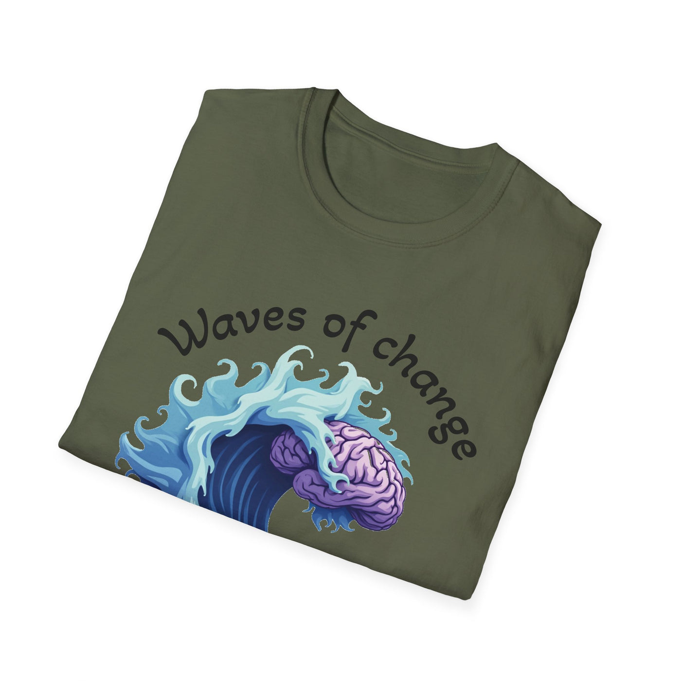 Waves of Change T-Shirt - Soft Unisex Tee