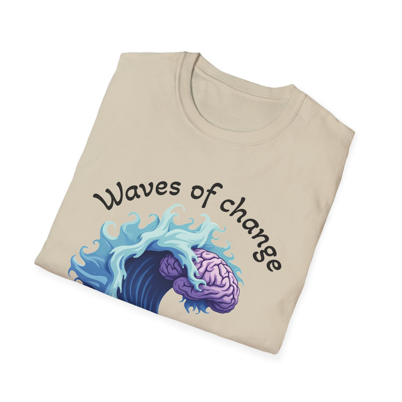 Waves of Change T-Shirt - Soft Unisex Tee