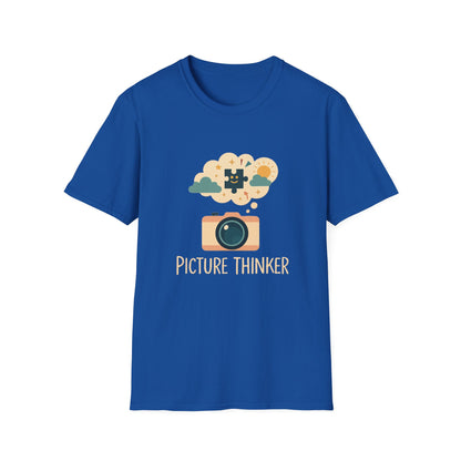 Picture Thinker Shirt – Creative Autism Awareness & Puzzle Thinking T-shirt