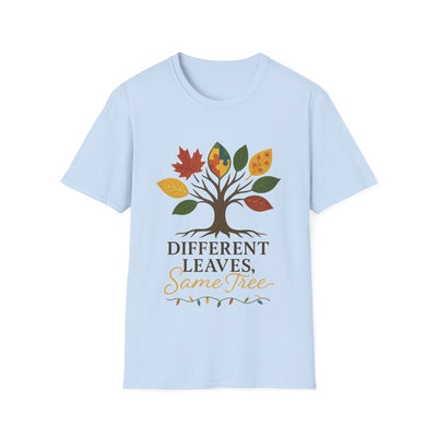 Different Leaves Same Tree T-Shirt - Soft Unisex Tee