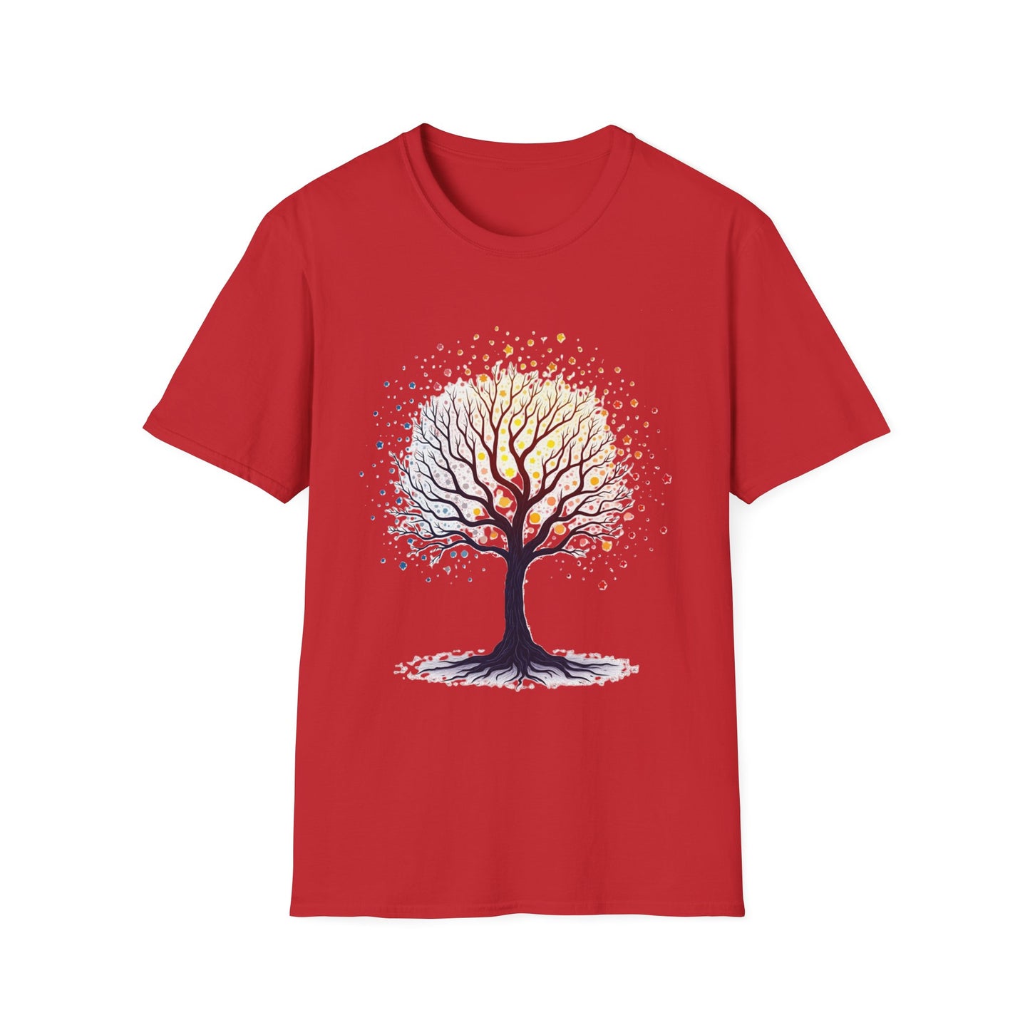 Colorful Tree of Life T-Shirt – Artistic Nature & Growth Graphic Tee