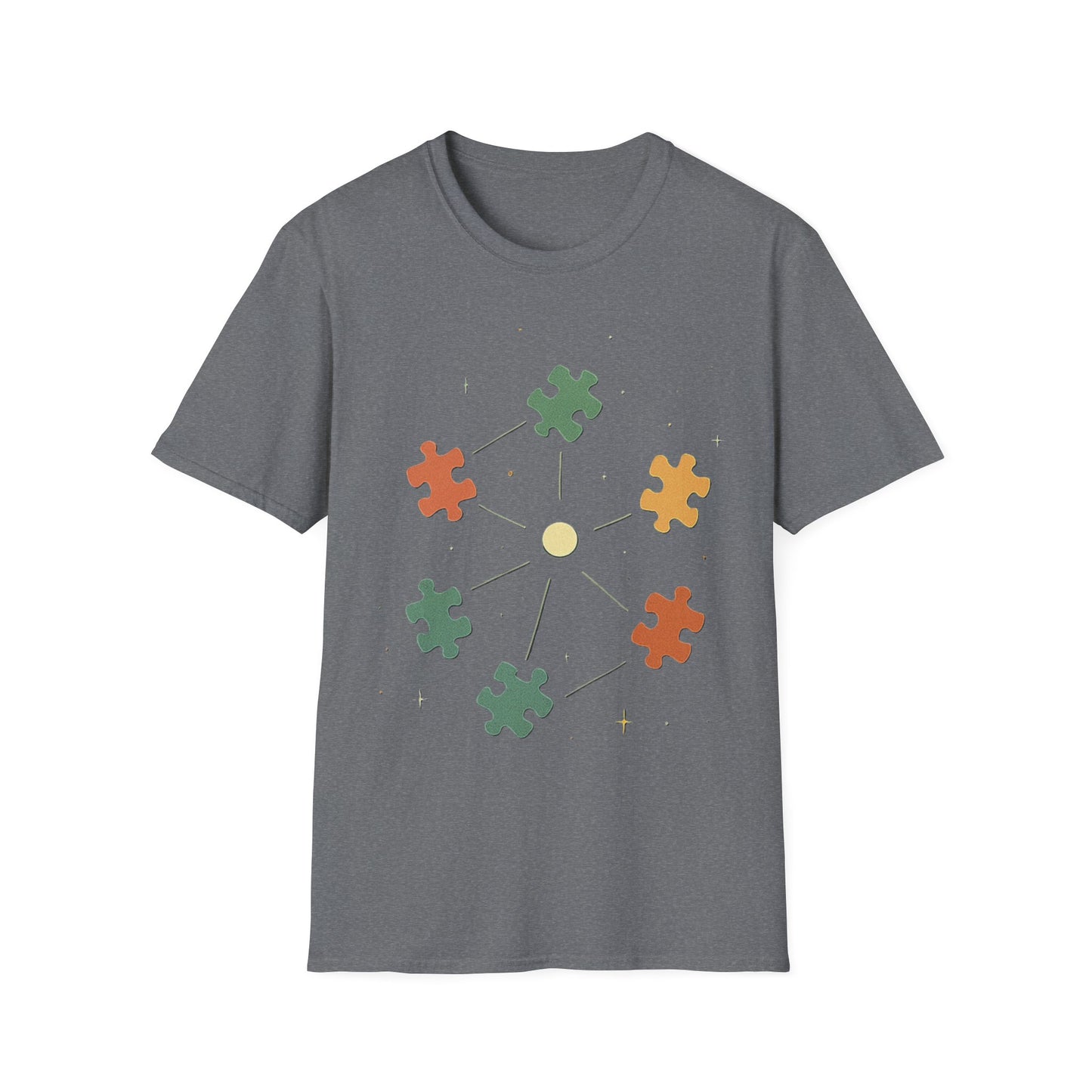 Puzzle Pieces of Unity Shirt – Autism Awareness & Inclusion T-Shirt | Celebrating Neurodiversity